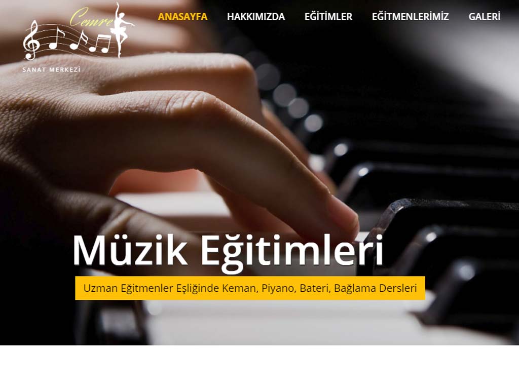 Tarsus Cemre Sanat Merkezi websitesi ilkedesign tarafndan yaplmtr.