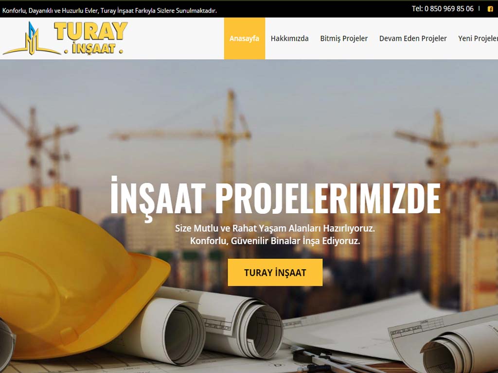 Turay naat Kurumsal Websitesi websitesi ilkedesign tarafndan yaplmtr.