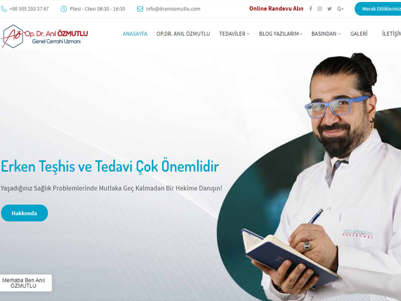 Dr Anl MUTLU Kiisel Websitesi